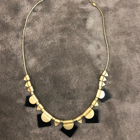 Madewell triangle drop necklace - Picture 2 of 4